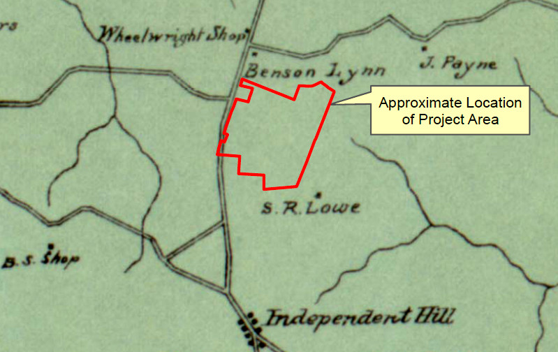 the 1901 Brown Map shows the 12th high school site was between the Lynn and Lowe properties