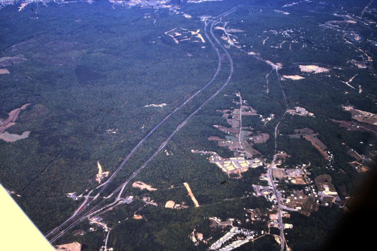 Roadway from the air